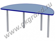 Стол детский полукруглый №1-3 гр. роста, м/к, лдсп-цветное (вар №1, вар №2, вар №3)