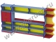 Стенка для игрушек, лдсп-цветное, (вар №1, вар №2, вар №3)