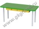 Стол-парта детский №1-3 гр. роста, м/к, лдсп-цветное, 2-ящика (вар №1, вар №2, вар №3)